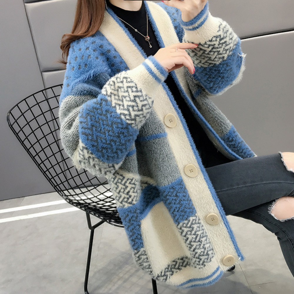 LEHIWA - Luxuriöser Cardigan für Damen in komfortabler Ausführung