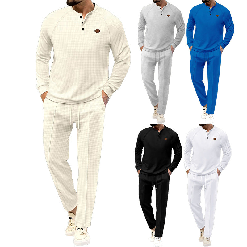 Generisch Jogginganzug Herren – Los Angeles Logo, Mit Kapuze, Taschen, Lockere Passform – 2-teiliges Outfit Für Freizeit & Sport