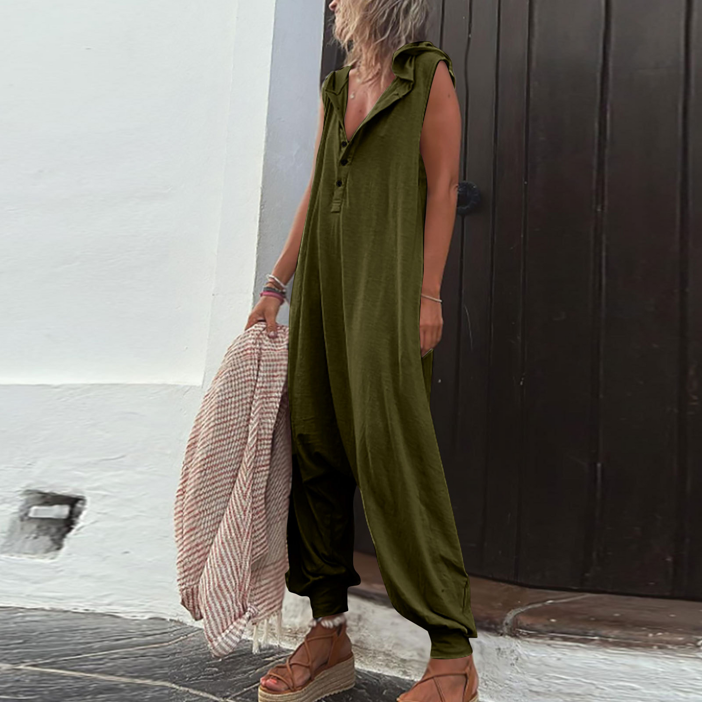 ANAH Boho Summer Jumpsuit