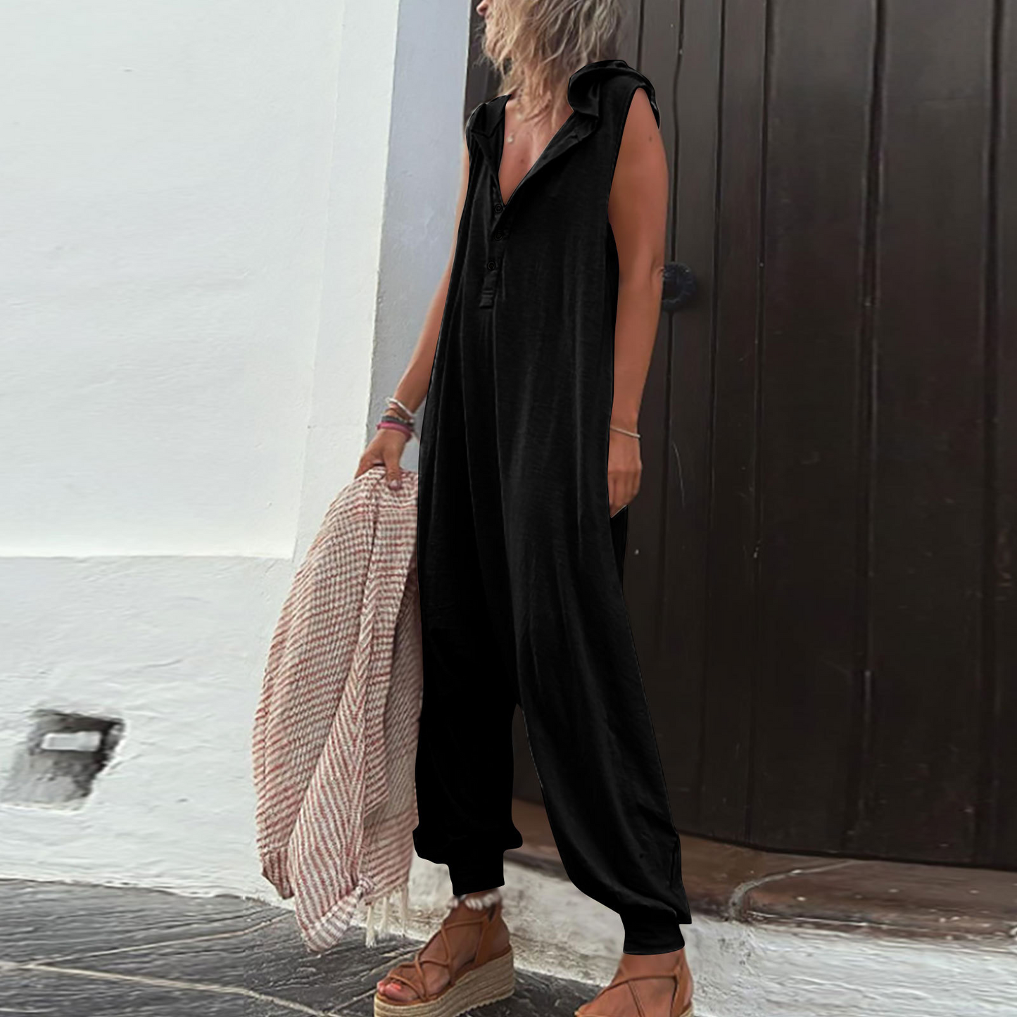 ANAH Boho Summer Jumpsuit