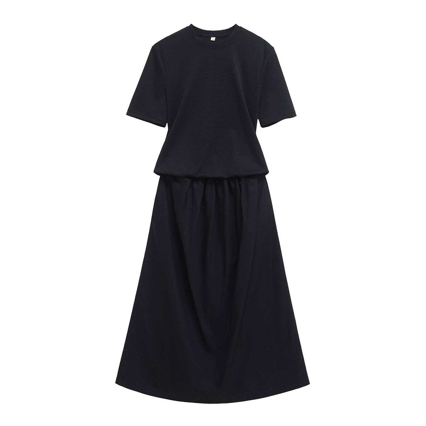 Fudus Langarm-Maxikleid im Frühlingsdesign