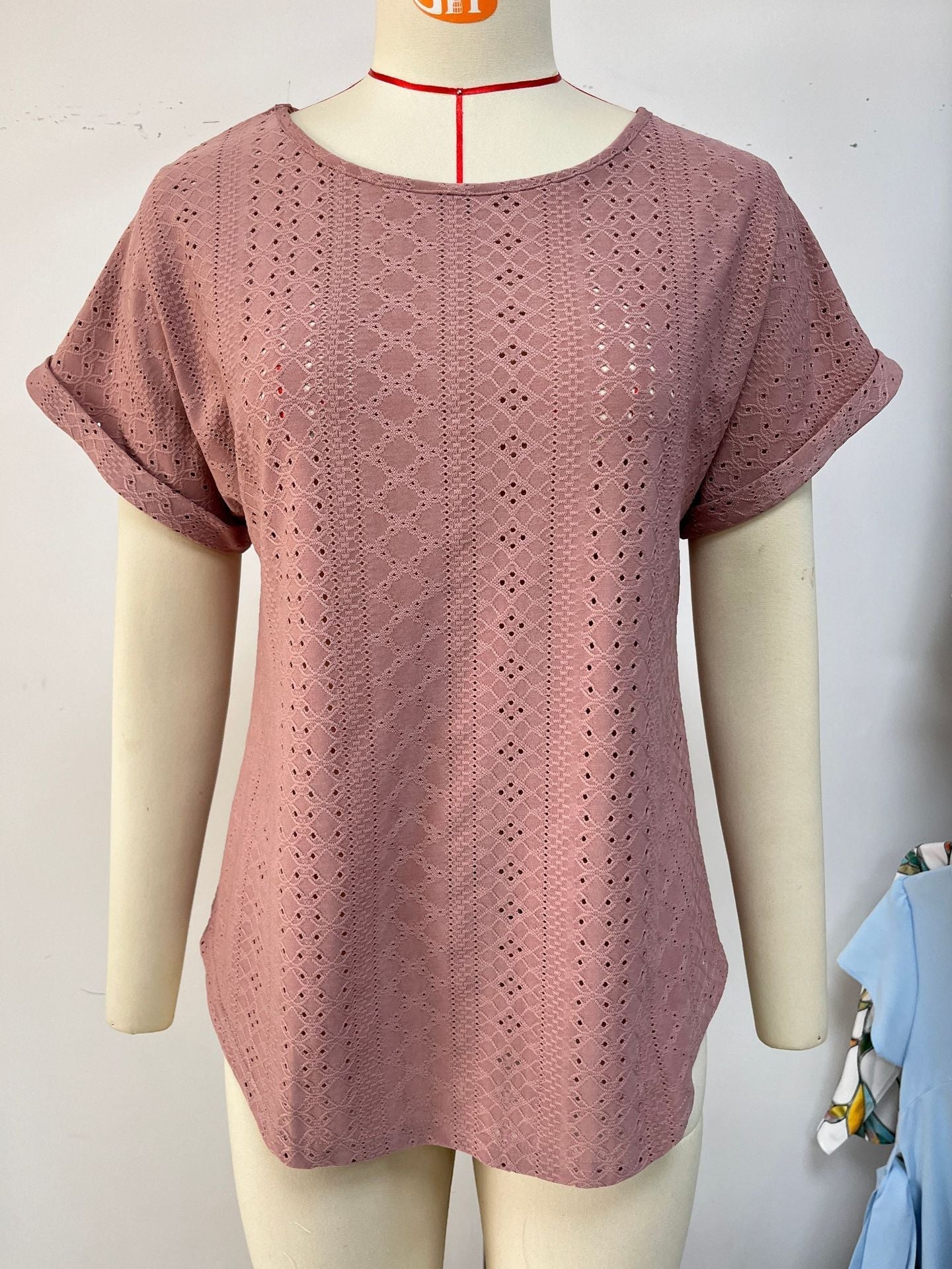 Fudus Basics: Rundhals Kurzarm T-Shirt Locker geschnitten