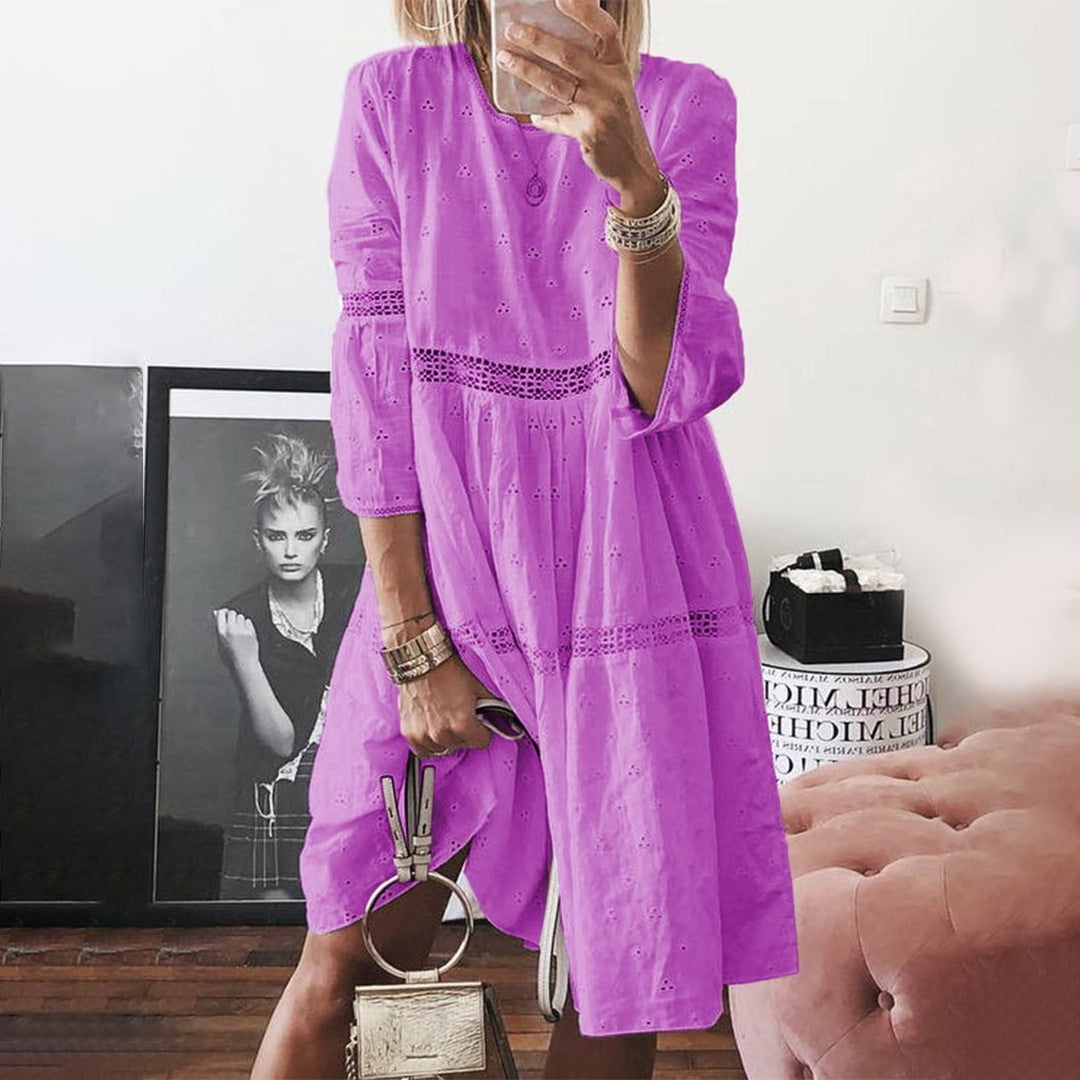 Spitzenkleid mit Stickerei - Enya