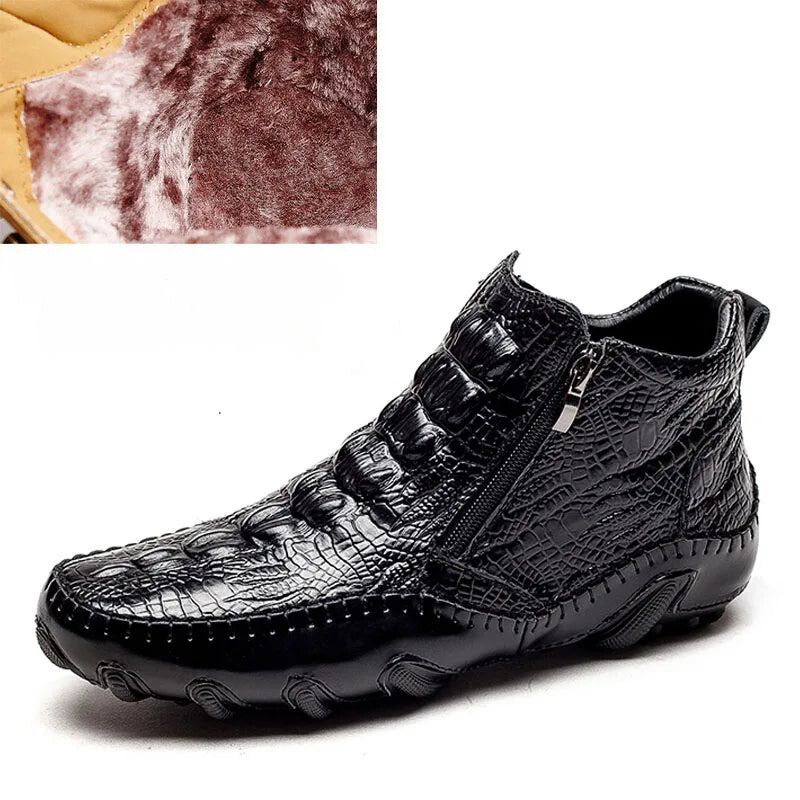 Modische und warme Herren-Schneestiefel von Remko