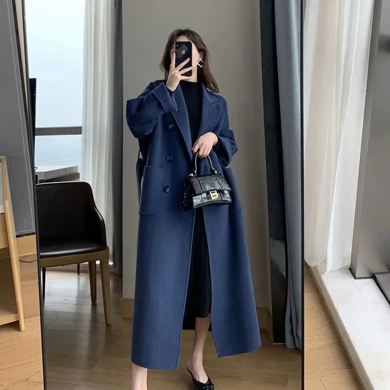 Elegant Hermione Winter Trench Coat