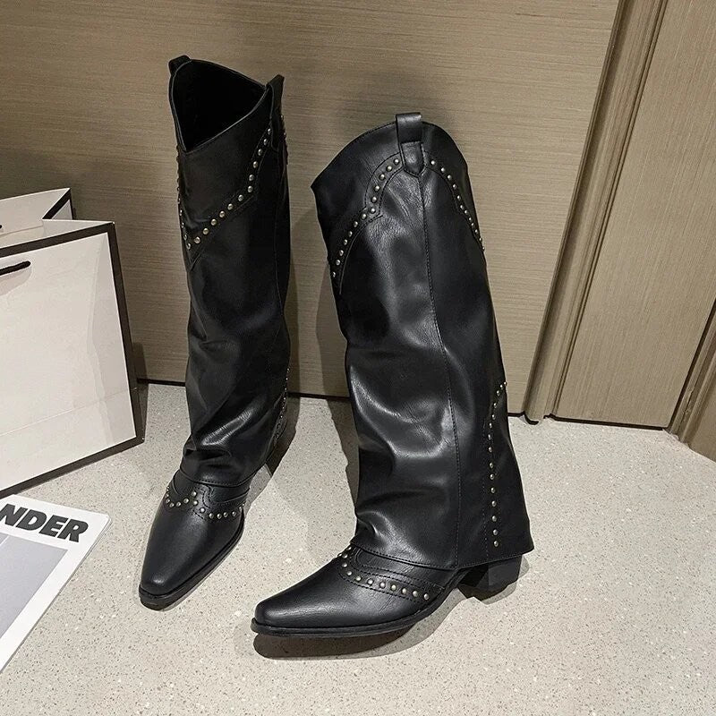 Frauen-Cowboystiefel im Boho-Stil - Sorrel