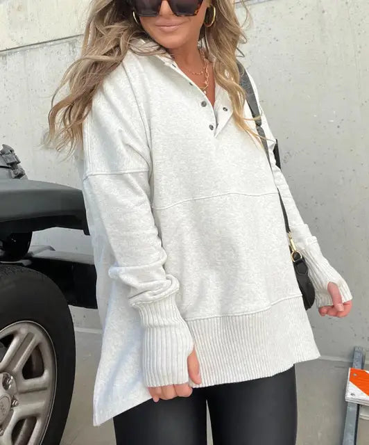 Elsie: Locker sitzende Jacke mit Taschen