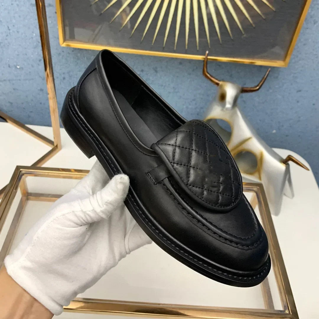 Adele - Retro Leder Schuhe