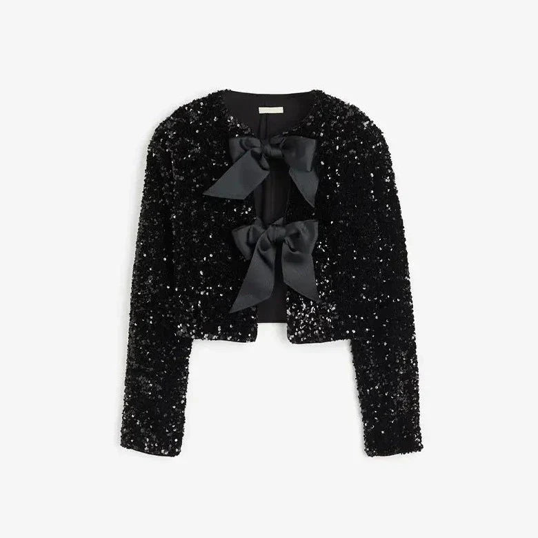 Harriet: Modische Jacke mit Glitzer