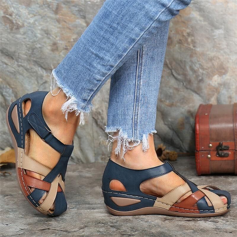 Sophie Orthopädische Sandalen im Retro-Stil