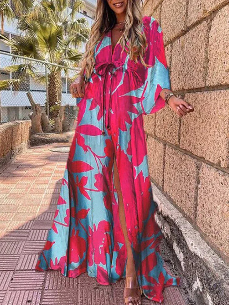 Schickes Strandkleid mit Print - Cilly