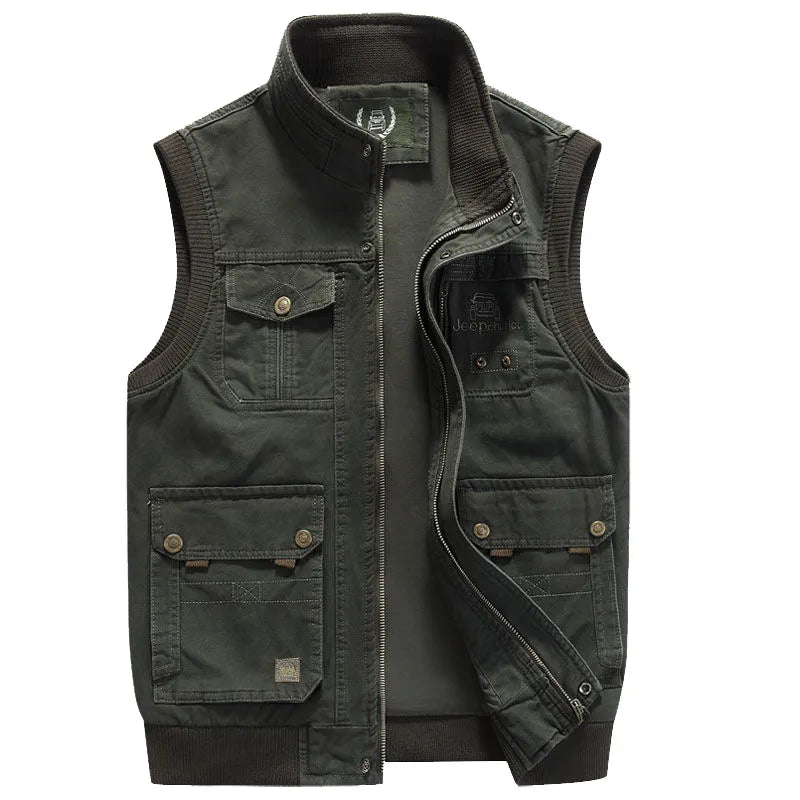 Faber Vintage Multi-Pocket Vest