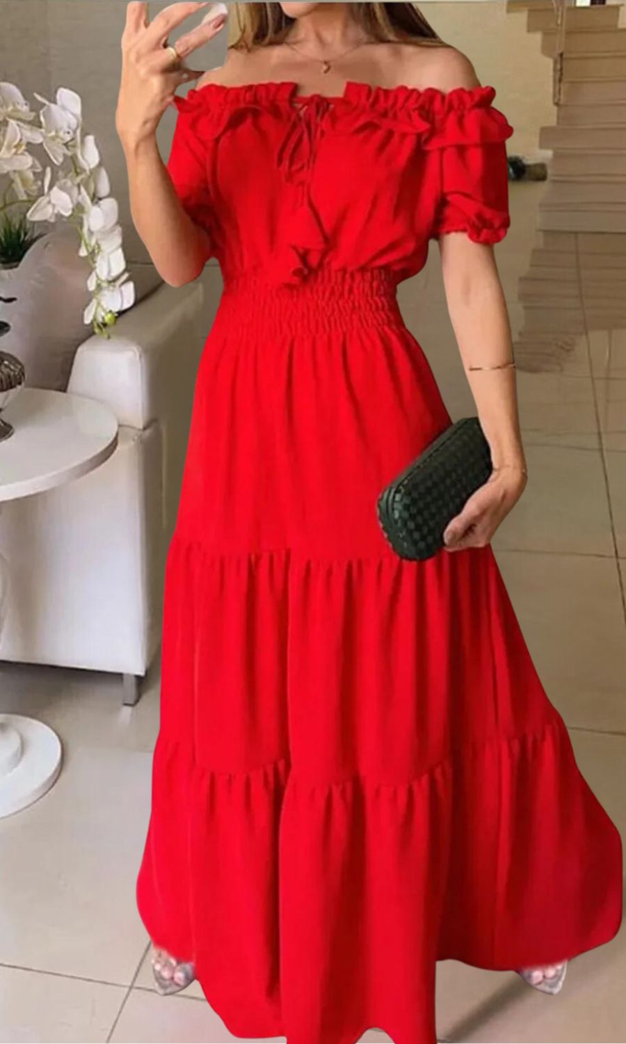 Sommerkleid Syeda: Elegant und elastisch