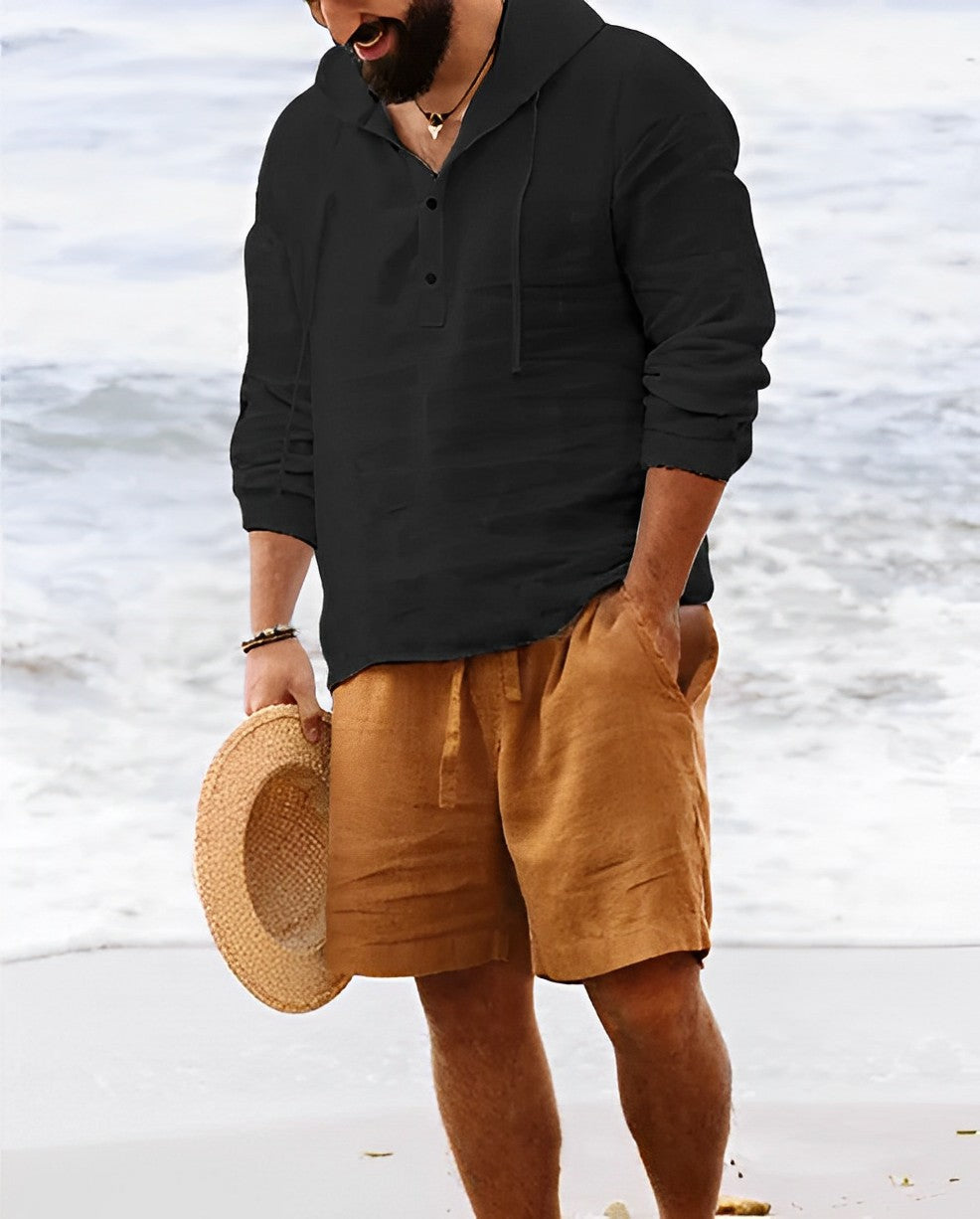 Leinenhemd für Herren – Modell Durk