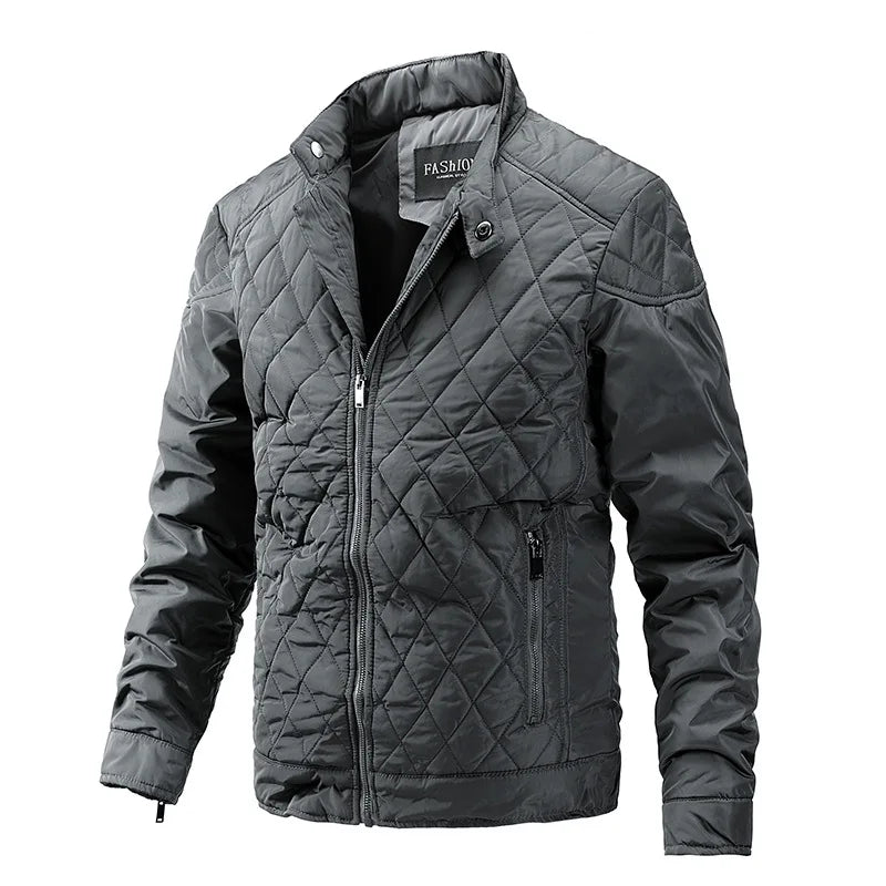 Herren Steppjacke mit warmem Stehkragen