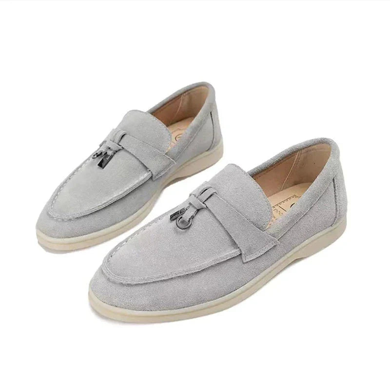 Adell Damen-Loafers mit Schloss-Design