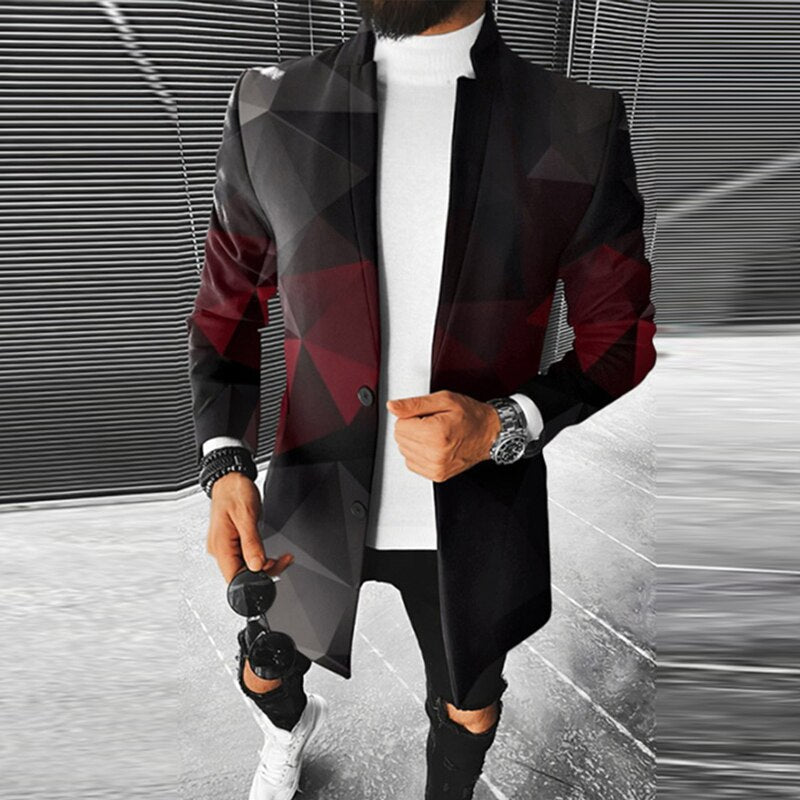 Coole bedruckte Herrenjacke - Joost