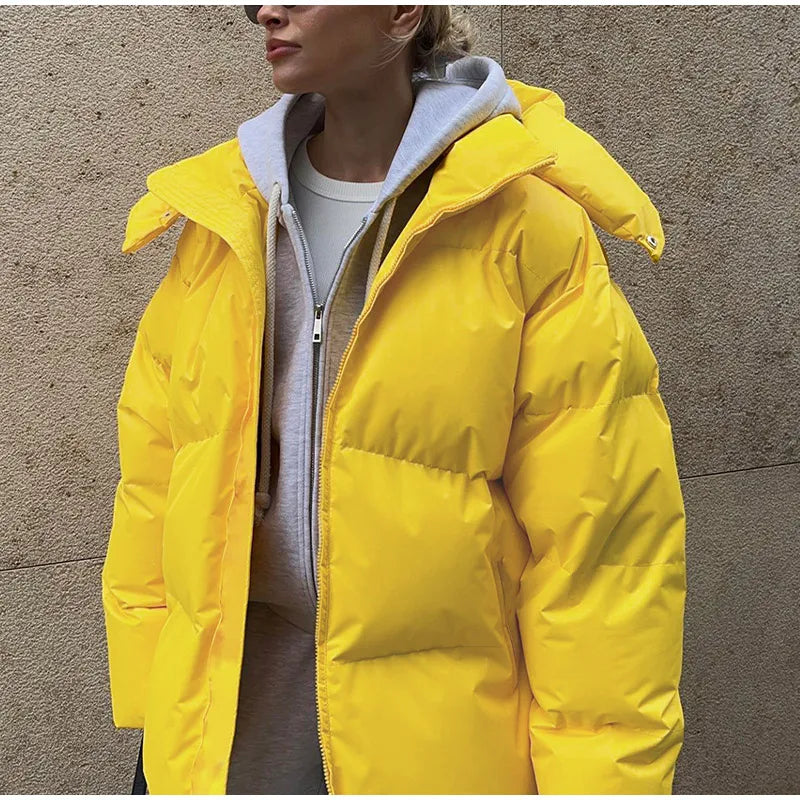 Alma: Einfarbige Jacke