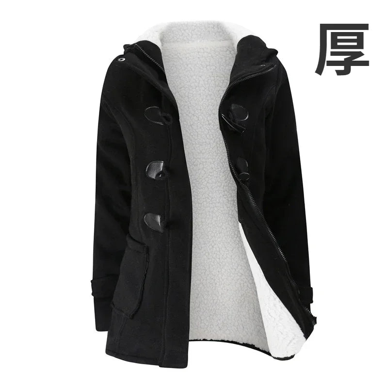 Entspannter Wintermantel im Julienne-Stil