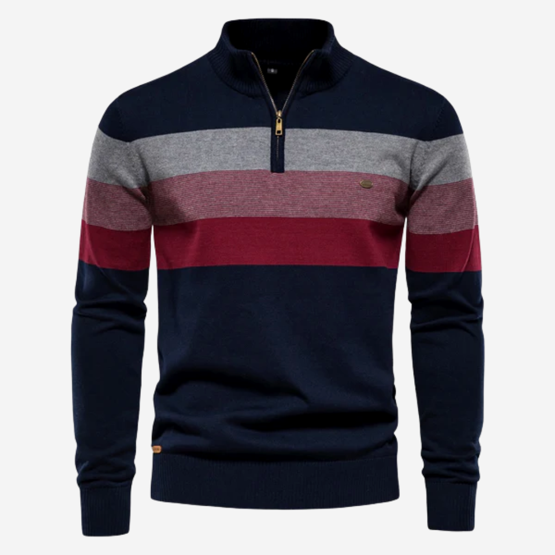 Baumwollpullover Alain™ – Retro Snoop Design