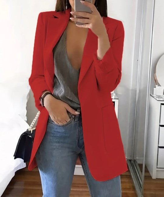 Avelena Plus-Size Freizeitblazer