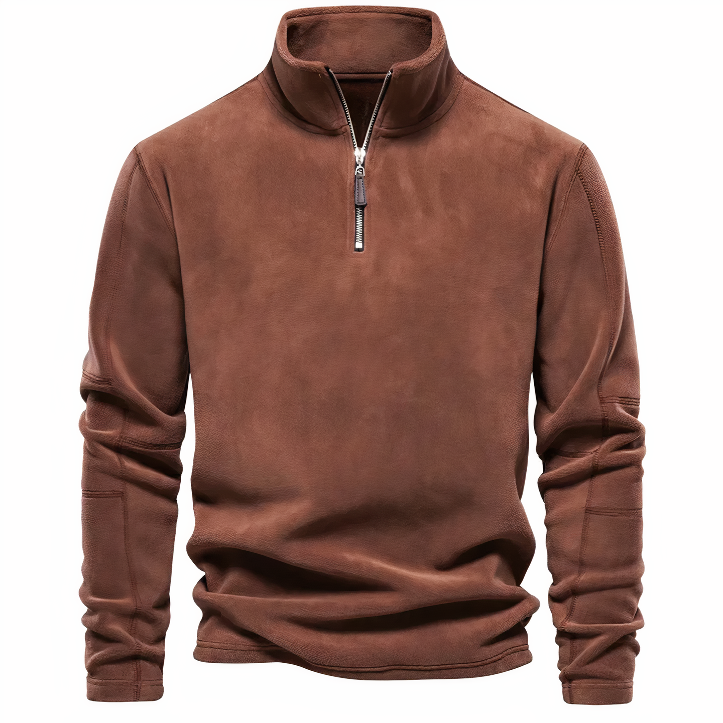Xavier Fleece Pullover with Zip Neck