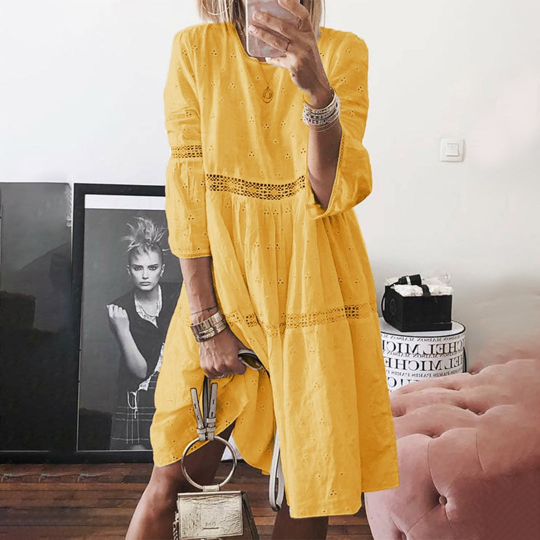 Spitzenkleid mit Stickerei - Enya