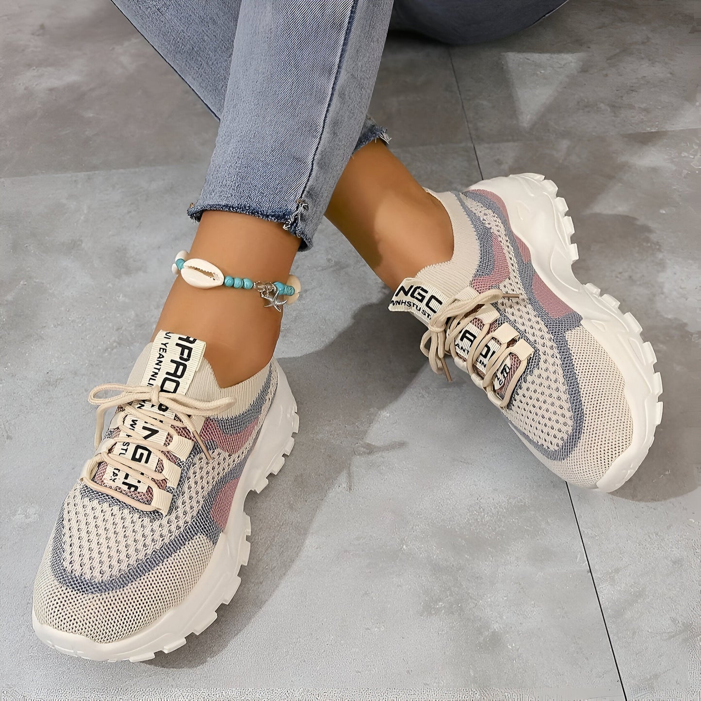 Arabella Mesh Sneakers