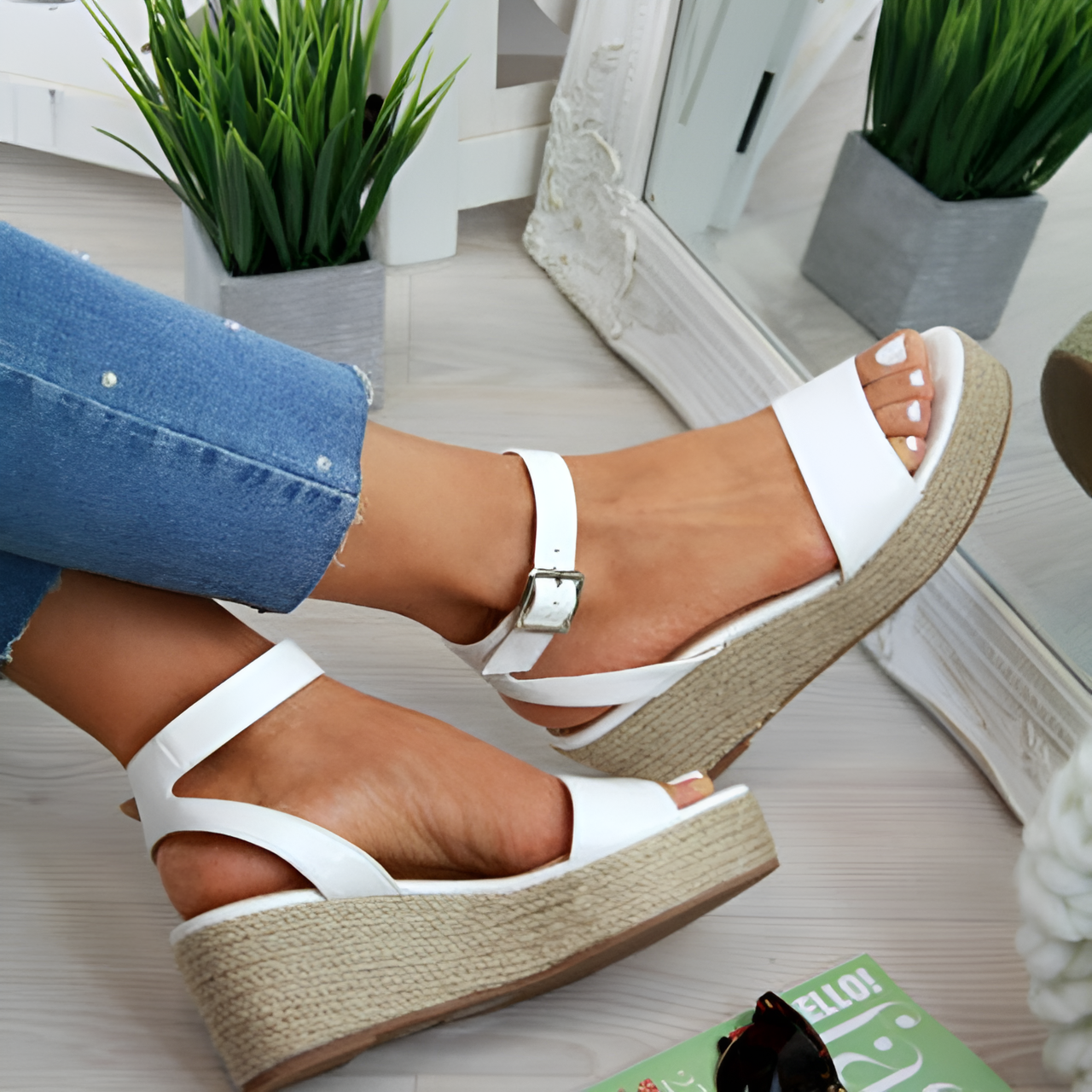 Komfortable und stylische Sandalen für Damen im Sommer