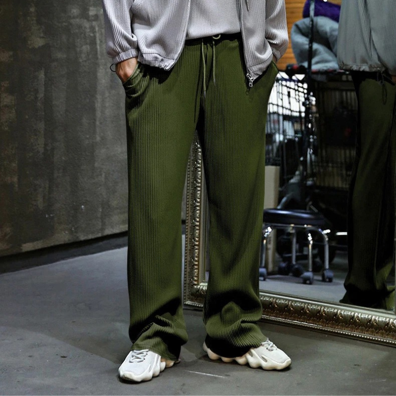 Komfortable gerippte Sommerhose Edwardo