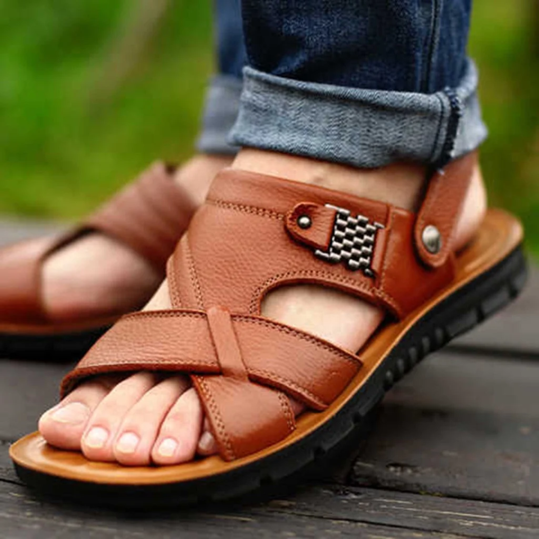 Herren-Ledersandalen Urian - bequem für den Sommer
