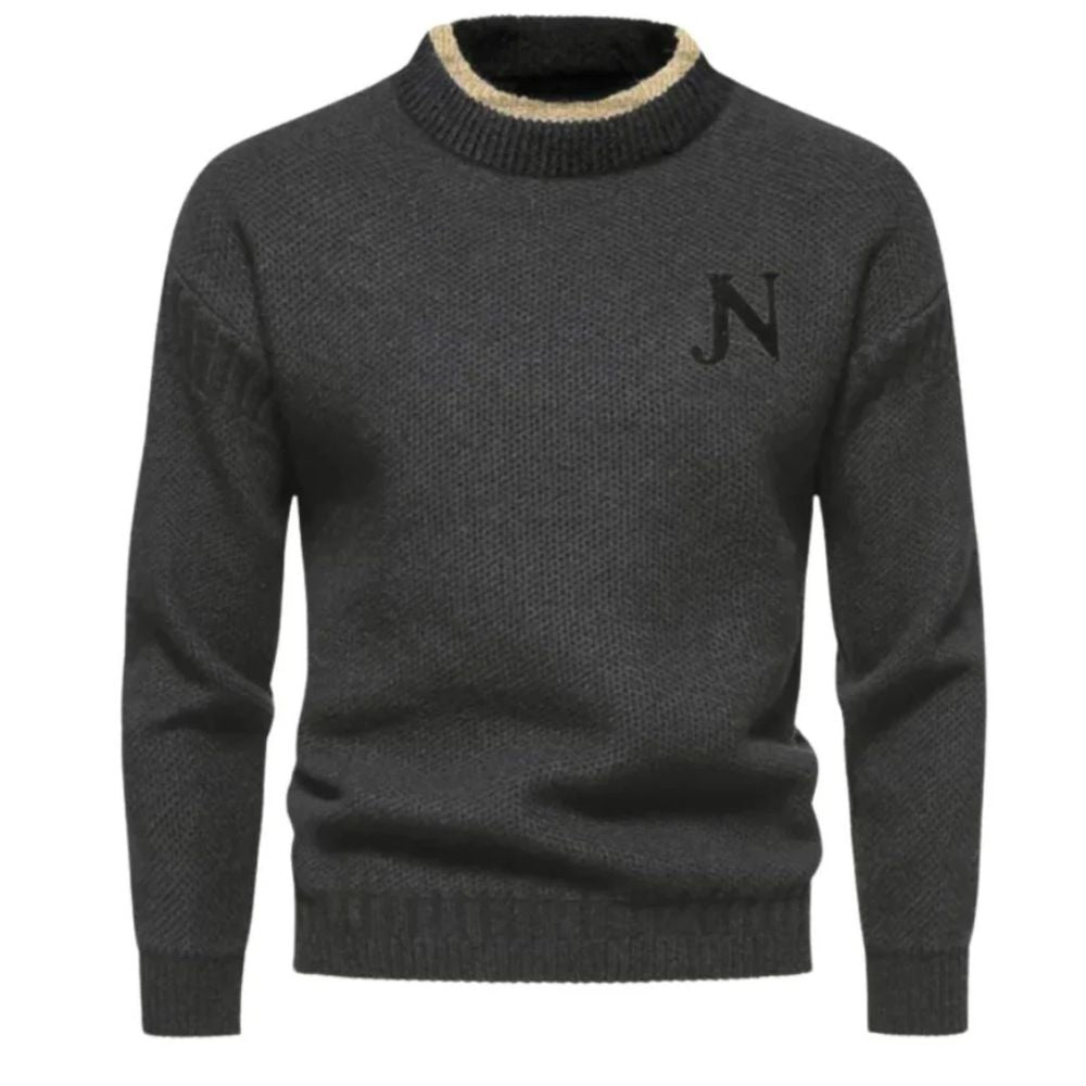Angenehmer warmer Pullover für Herren – Edgar