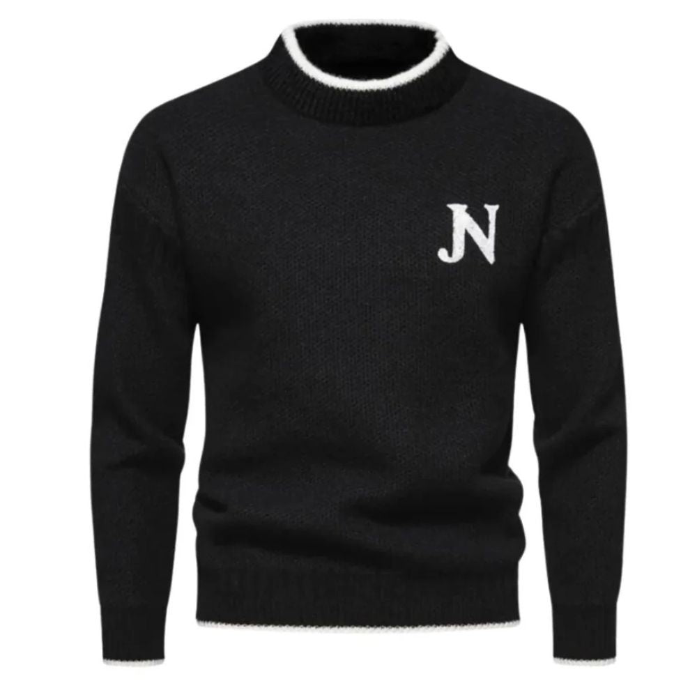 Angenehmer warmer Pullover für Herren – Edgar