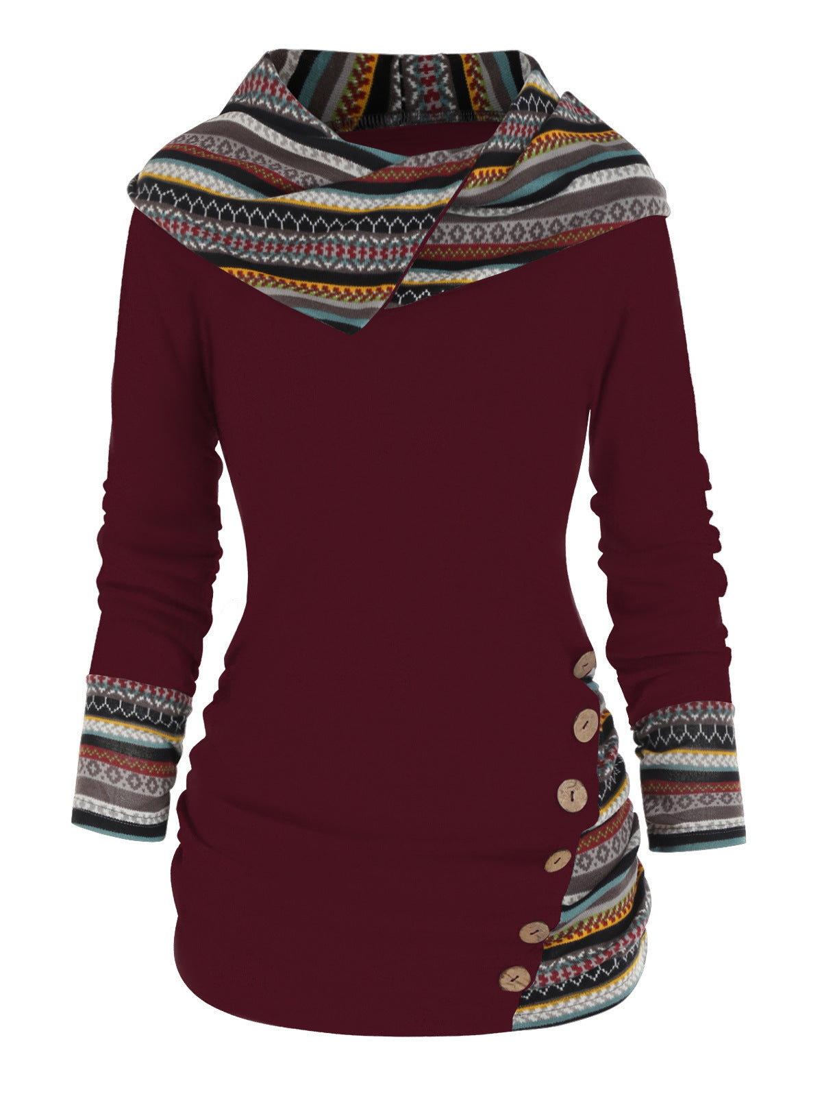 Cooler Tribal Kapuzenpullover von Fudus