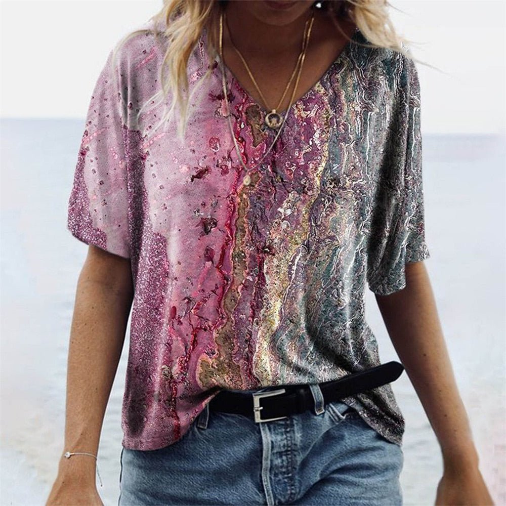 Boho-Sommer-T-Shirt von Imiza