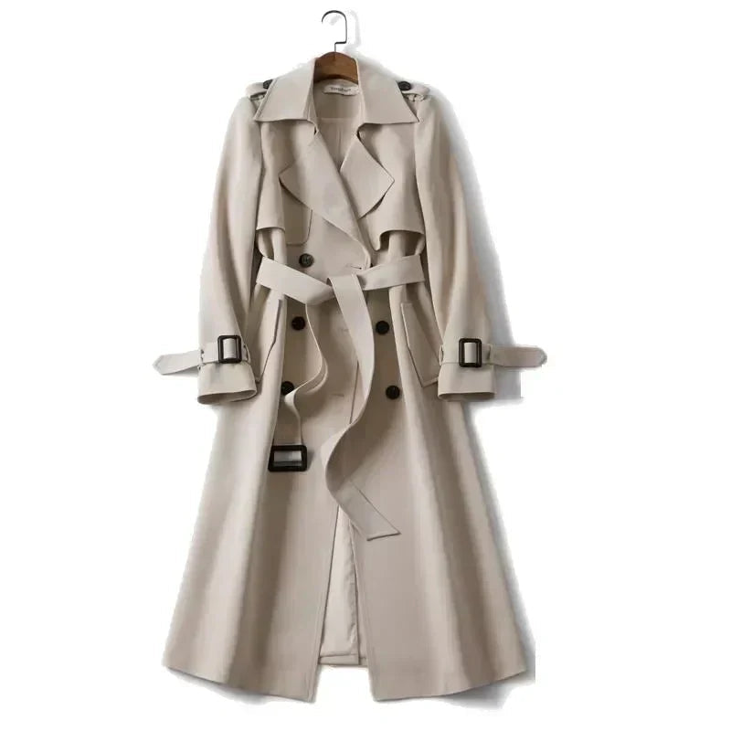 Damen Trenchcoat Eleanor mit Gürtel im klassischen Stil