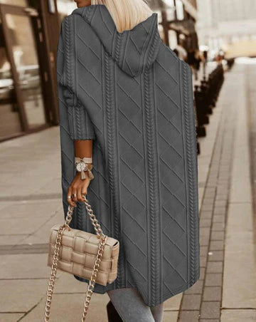 Frauen Strick Kapuzenpullover von Fudus