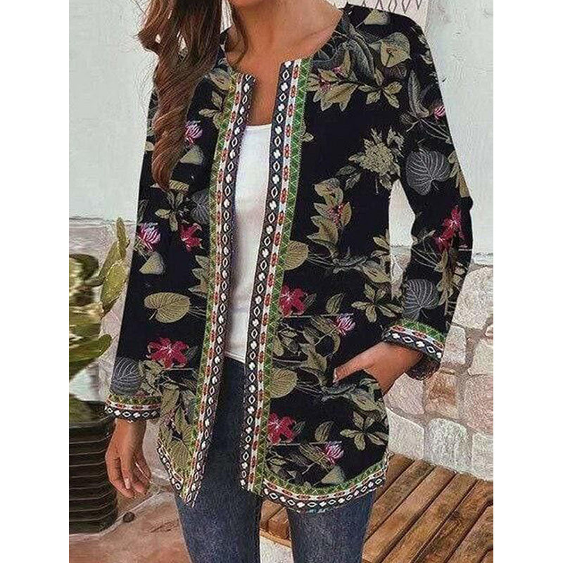 Blumenmuster-Jacke aus Georgia