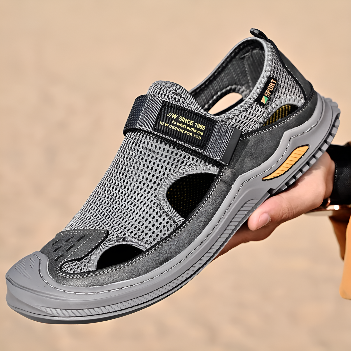 Herren-Sandale: Orthopädisch, komfortabel und stylisch