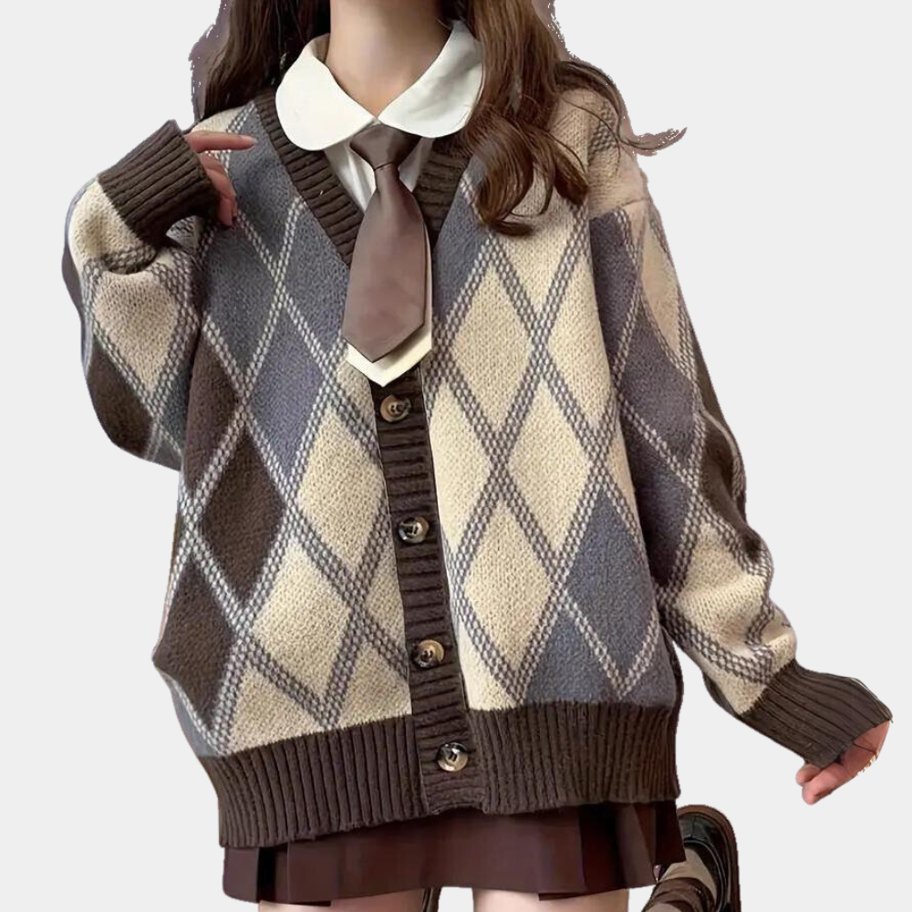 Elegante Strickjacke für Damen von CAROL – für einen edlen Auftritt