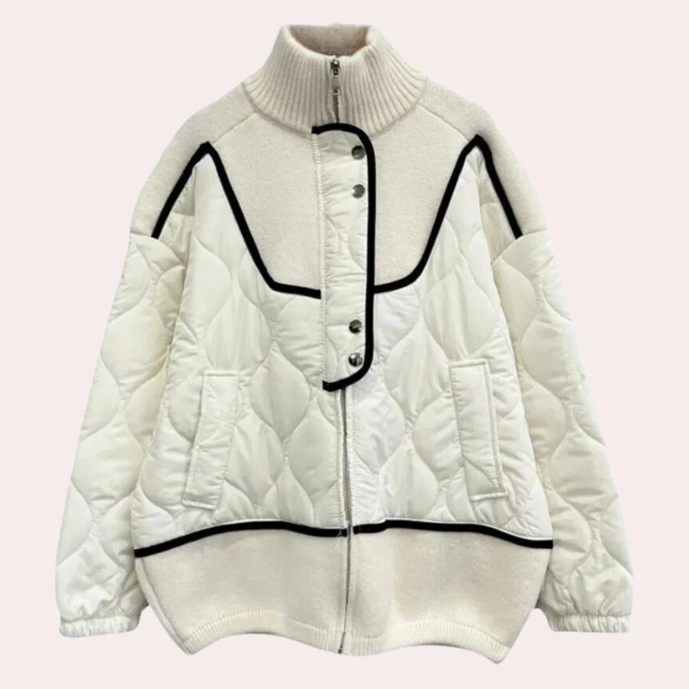 Elegante Strickjacke aus luxuriöser Damenwolle für einen zeitlosen Look