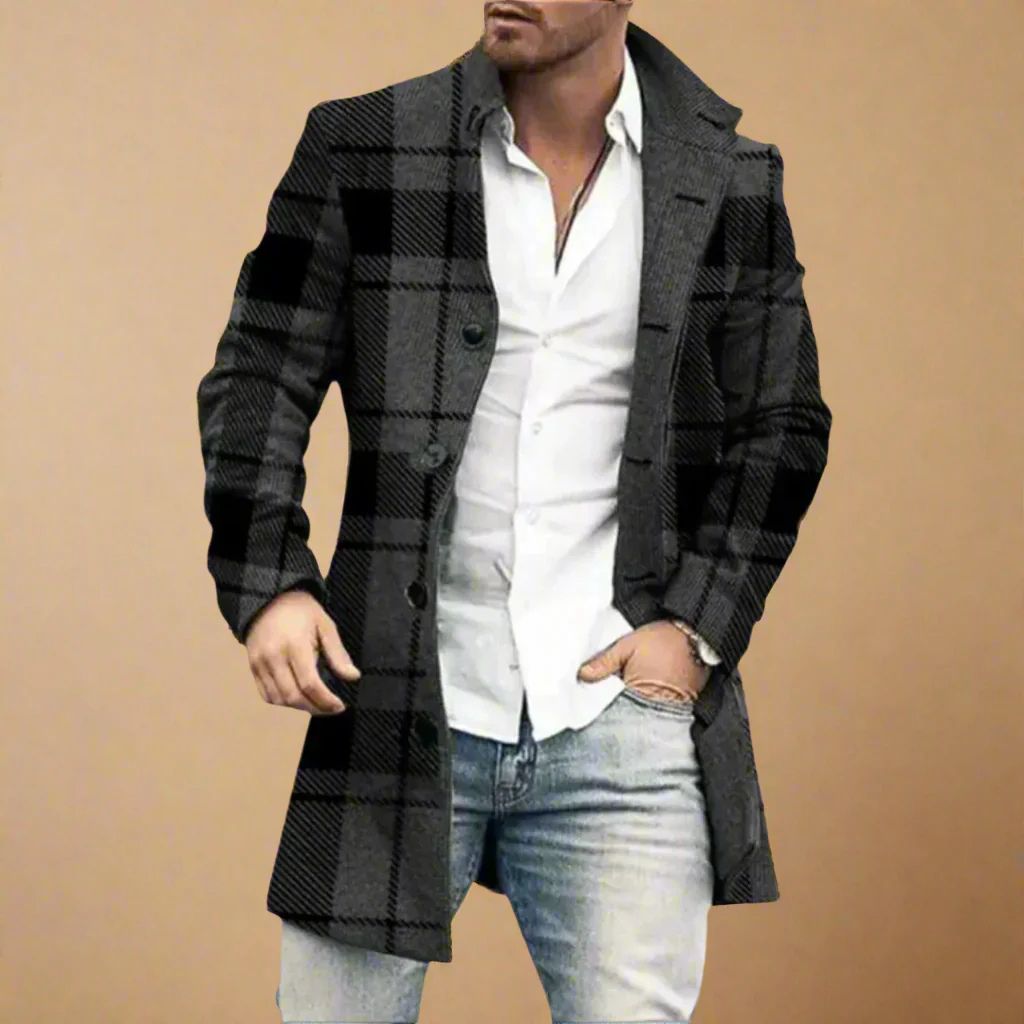 Herren-Herbstmantel Leopold - elegant