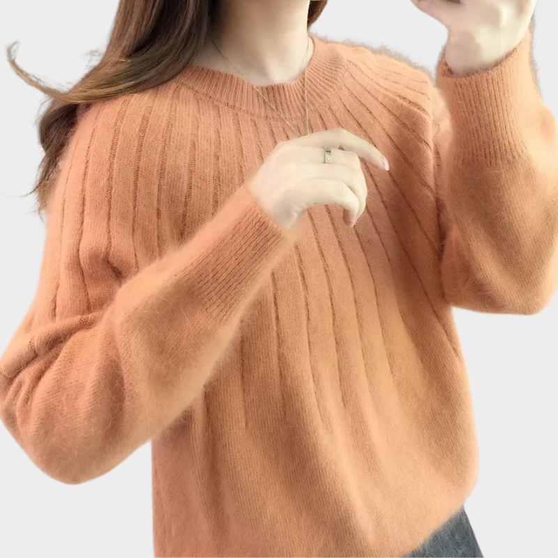 Stilvoller Strickpullover Thea