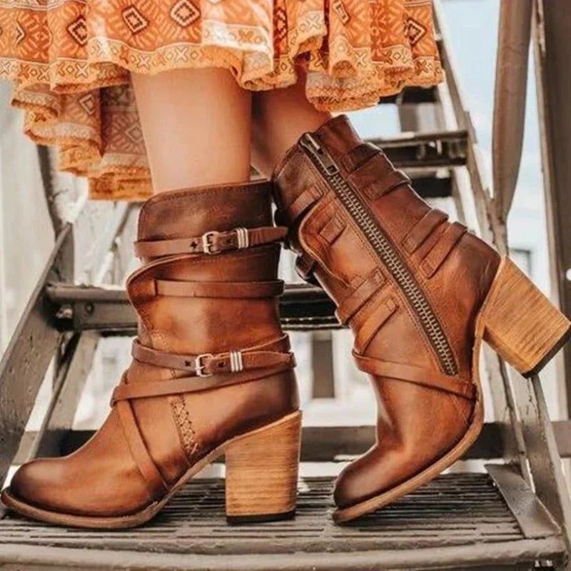 Elegante orthopädische Damen-Stiefel für optimalen Komfort