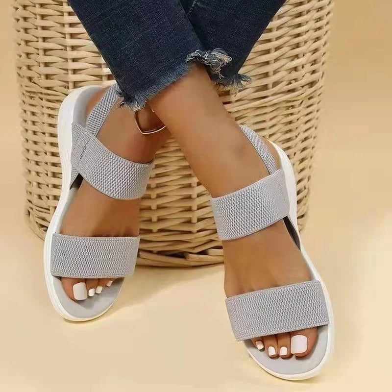 Sporty Wedge Sandal Janeth
