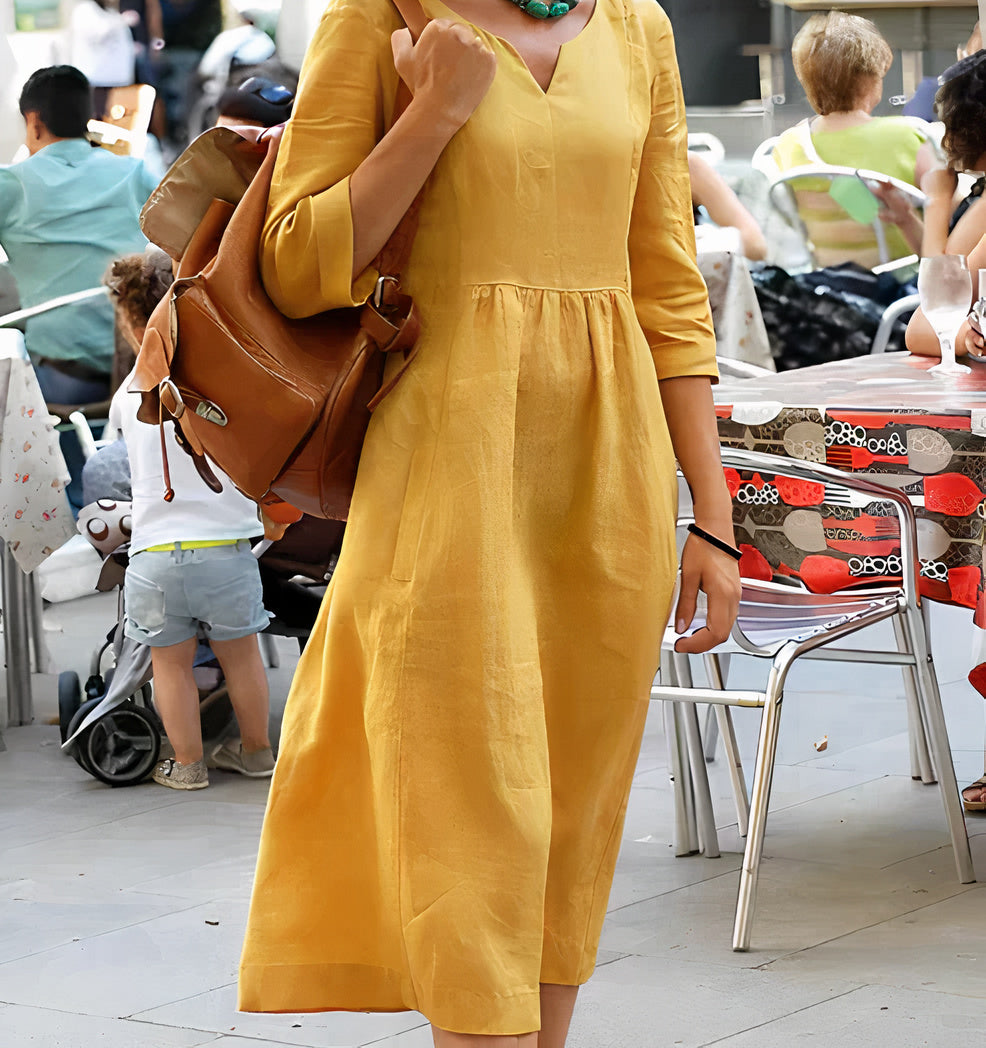 Baumwoll-Sommerkleid Isbel