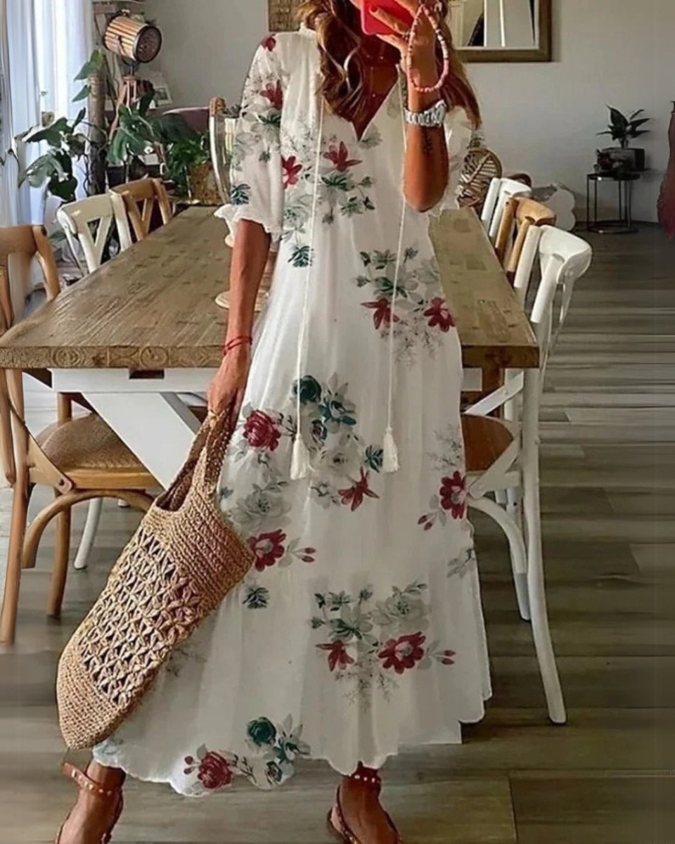 Elegantes Maxikleid Felicitas für den Sommer
