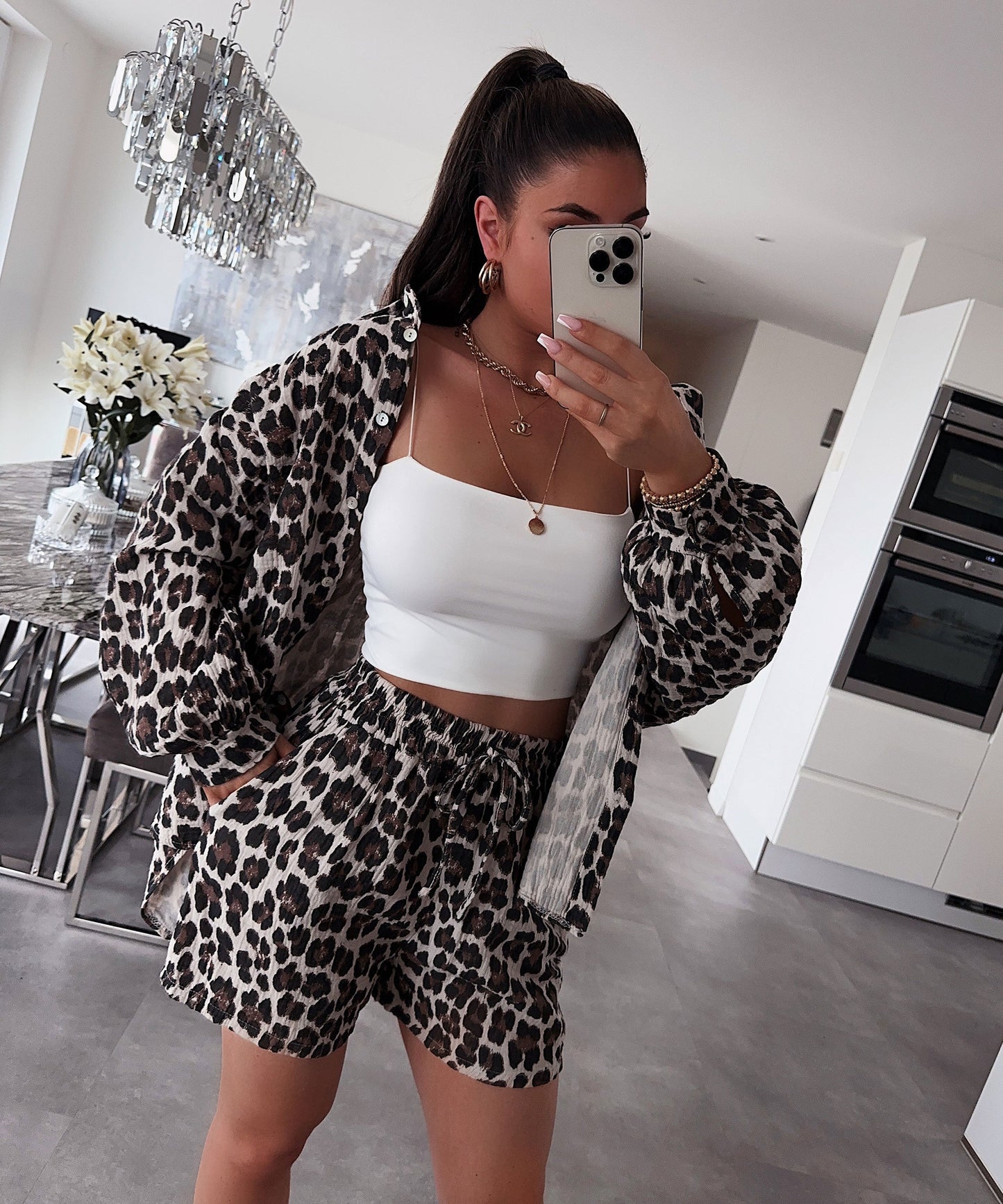 Alva Leo Oversized Muslin Set