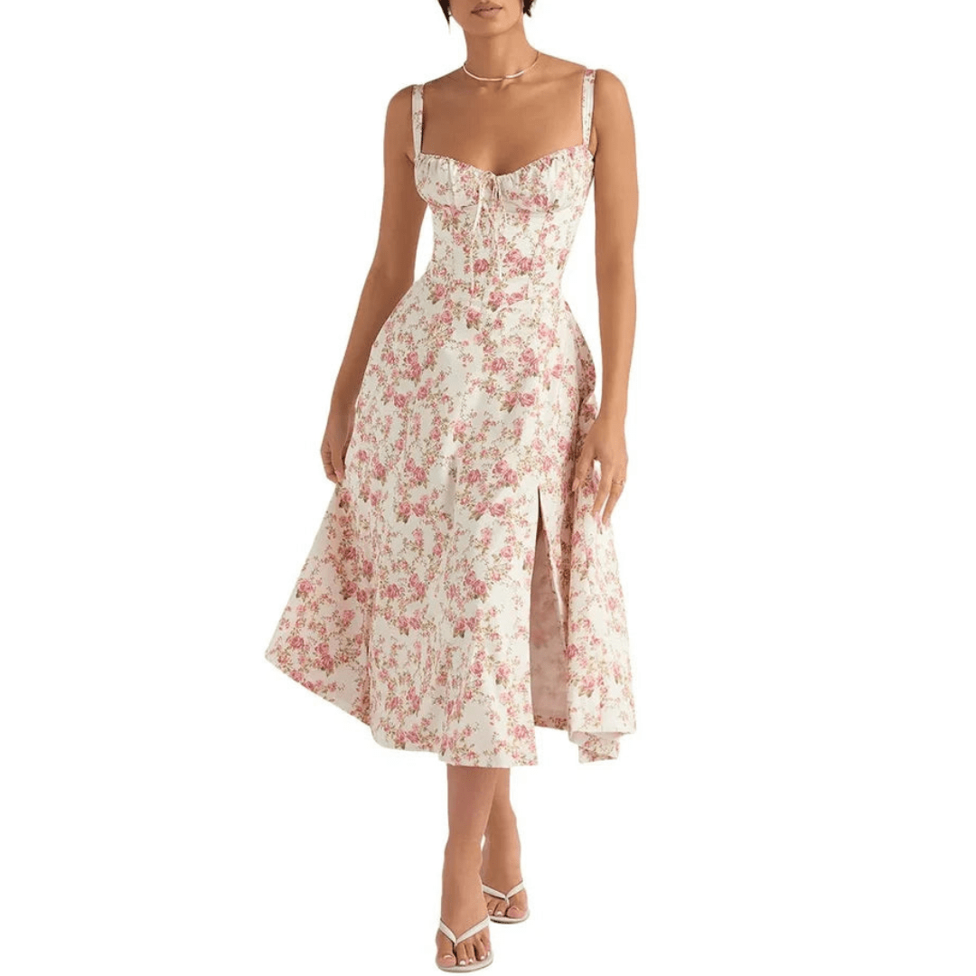 Sommerkleid von Floremina, figurformend