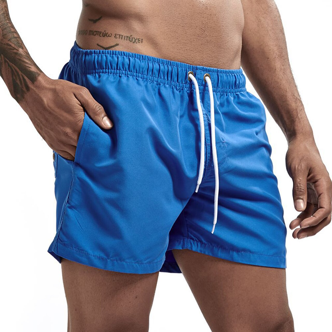 Sommerliche Herren-Badeshorts aus atmungsaktivem Material - Merlin